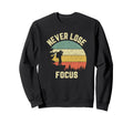 Funny Photographer Camera Never Lose Sweatshirt - Graphic Print Men Women - T-Shirt, Sweatshirt, Hoodie
