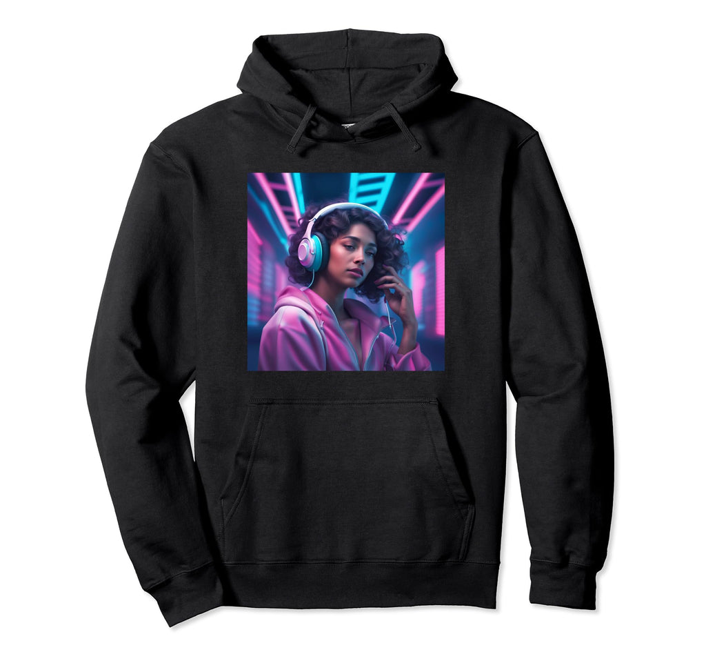 Anime Gamer Music Vaporwave Aesthetic Hoodie - Graphic Print Men Women - T-Shirt, Sweatshirt, Hoodie