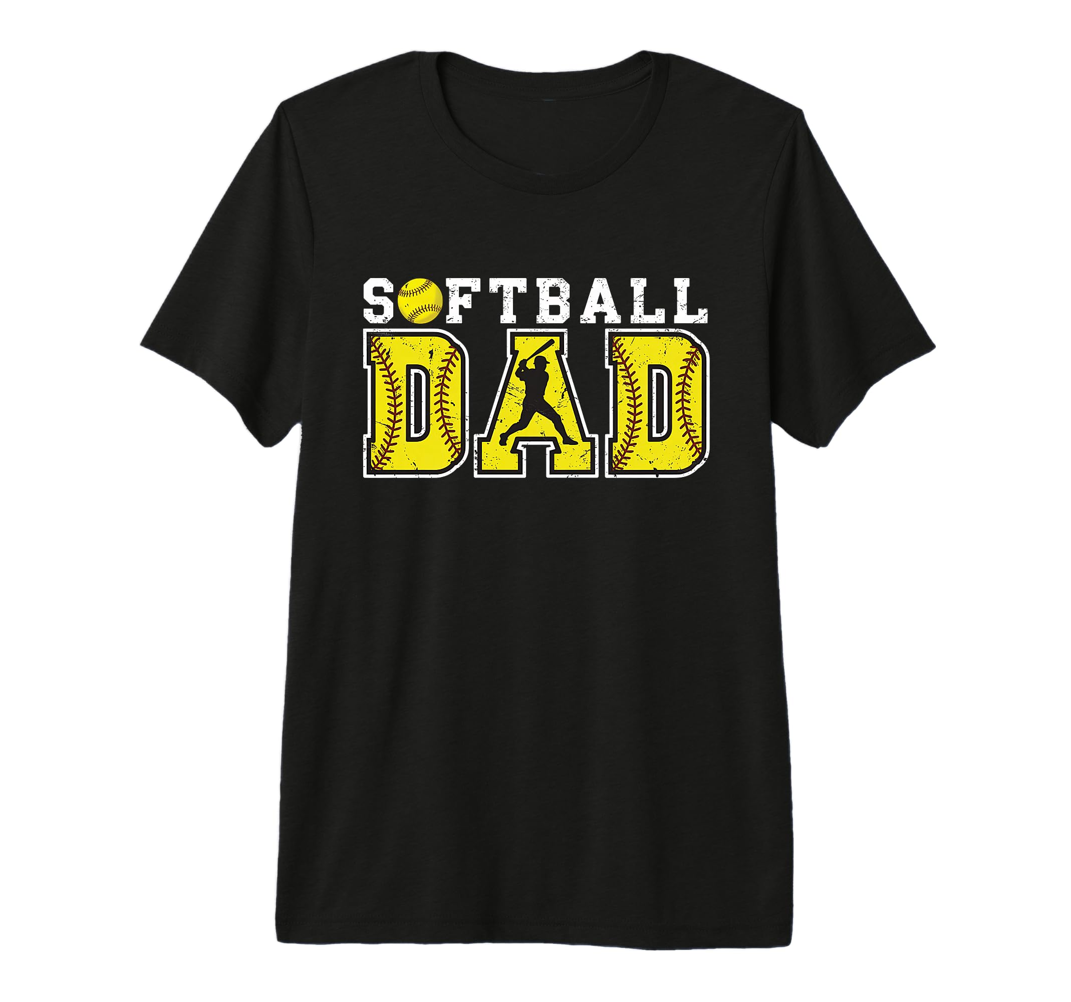 Proud Softball Dad Game Day Sports T-Shirt - Aesthetic Graphic for Adults - T-Shirt, Sweatshirt, Hoodie