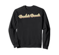 Beulah Beach Art Baseball Font Sweatshirt - Novelty Apparel for Adults - T-Shirt, Sweatshirt, Hoodie