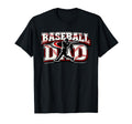 Baseball Dad Game Day Varsity T-Shirt - Fun Novelty Design for Adults - T-Shirt, Sweatshirt, Hoodie