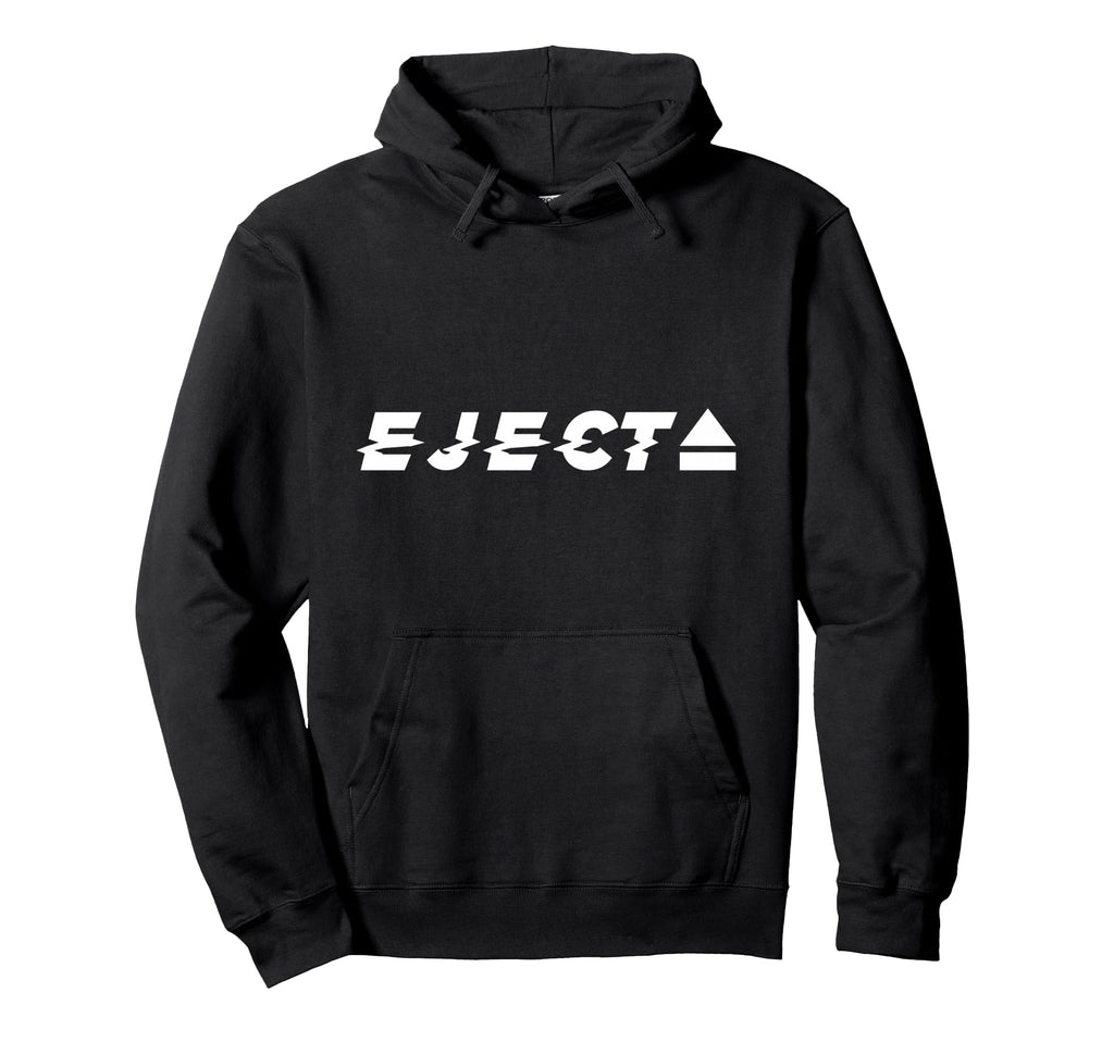 Eject Glitch Vhs Button Depression Hoodie - Streetwear Style Unisex - T-Shirt, Sweatshirt, Hoodie