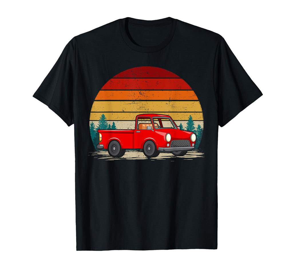 Red Truck Distressed Red Truck T-Shirt - Streetwear Style for Adults - T-Shirt, Sweatshirt, Hoodie