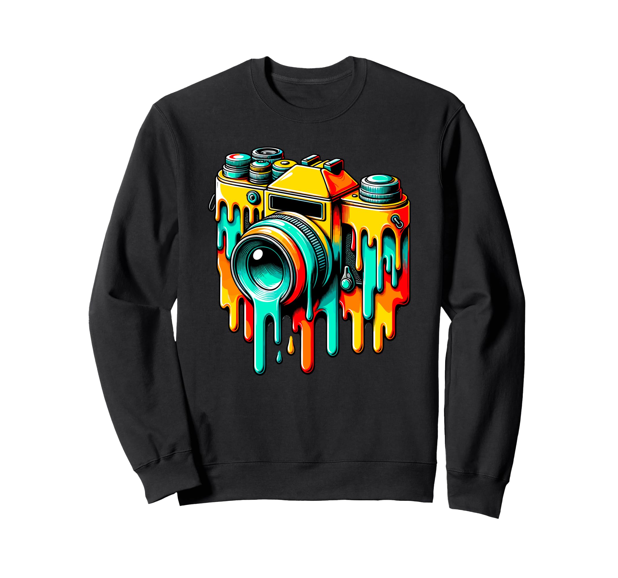 Camera Photographer Photography Sweatshirt - Custom Art Print for Adults - T-Shirt, Sweatshirt, Hoodie