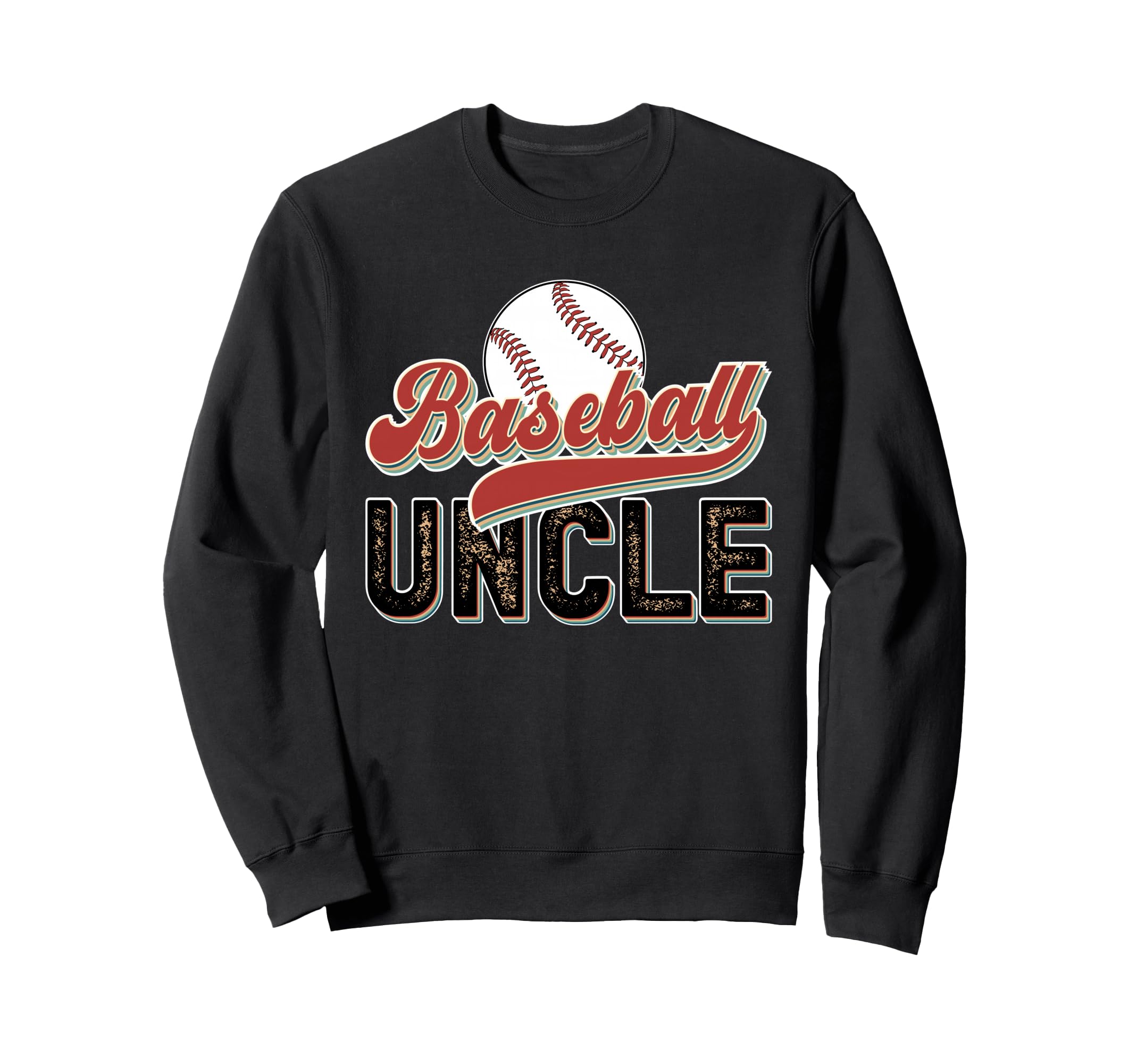 Baseball Uncle Baseball Player Sweatshirt - Fun Novelty Design for Adults - T-Shirt, Sweatshirt, Hoodie