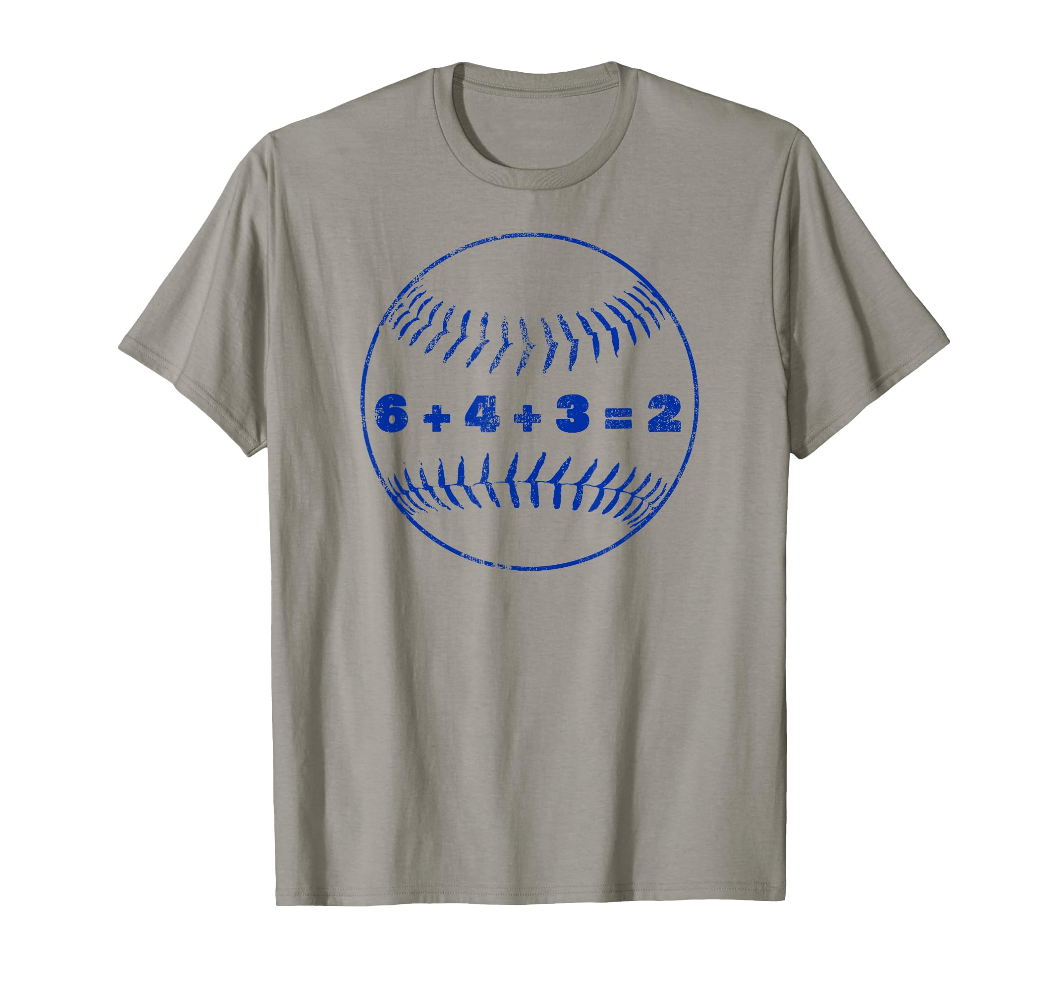 Baseball Math 6 4 3 2 Double Play T-Shirt - Aesthetic Graphic Unisex - T-Shirt, Sweatshirt, Hoodie