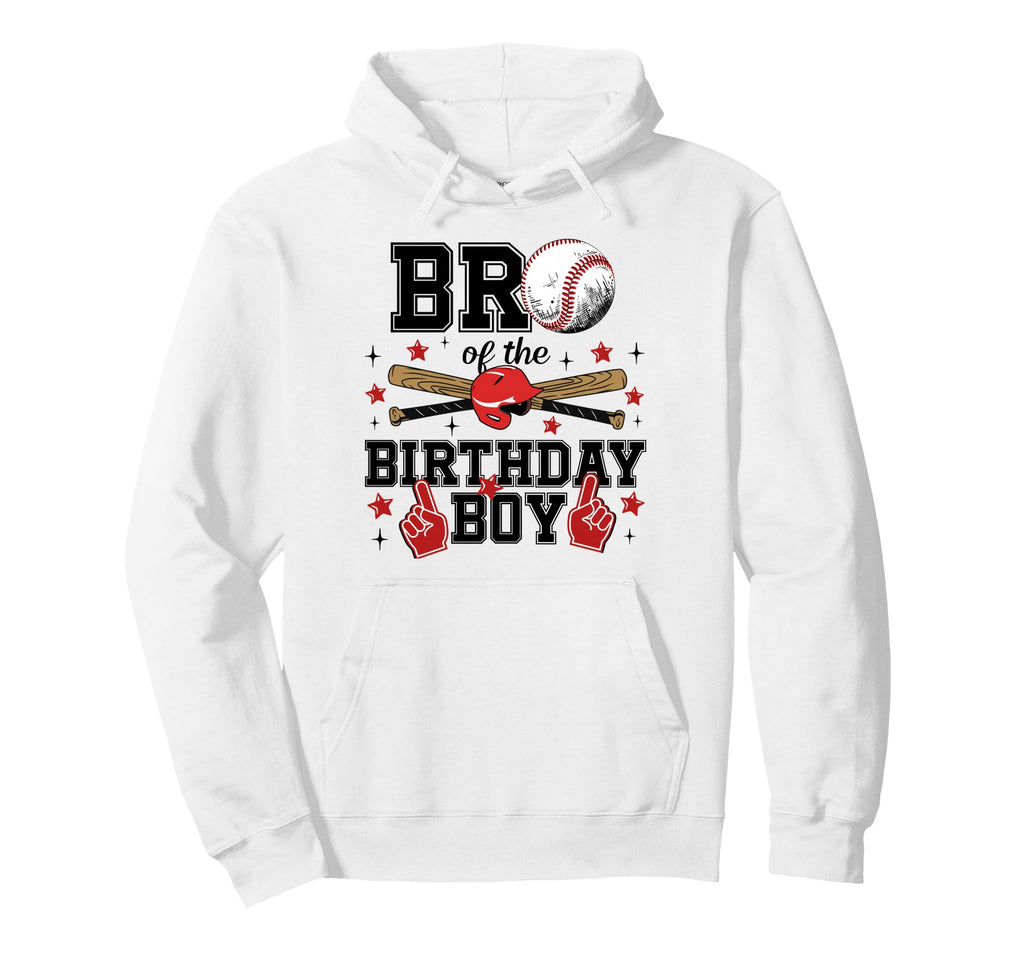 Brother Birthday Baseball Sport Family Hoodie - Custom Art Print Unisex - T-Shirt, Sweatshirt, Hoodie