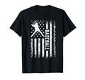 American Flag Baseball Usa Patriotic T-Shirt - Fun Novelty Design Unisex - T-Shirt, Sweatshirt, Hoodie