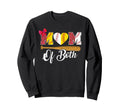 Mom Both Baseball Softball Mama Sweatshirt - Novelty Apparel for Adults - T-Shirt, Sweatshirt, Hoodie
