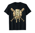 Baseball Drip Camo Baseball Bats T-Shirt - Casual Everyday Wear Unisex - T-Shirt, Sweatshirt, Hoodie