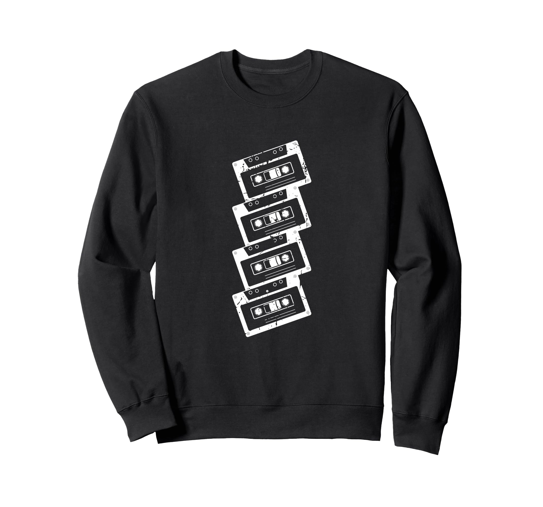 Music Cassette Tapes Sweatshirt - Streetwear Style for Adults - T-Shirt, Sweatshirt, Hoodie