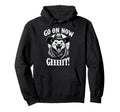 Cowboy Opossum Go Now Git Hoodie - Custom Art Print Men Women - T-Shirt, Sweatshirt, Hoodie