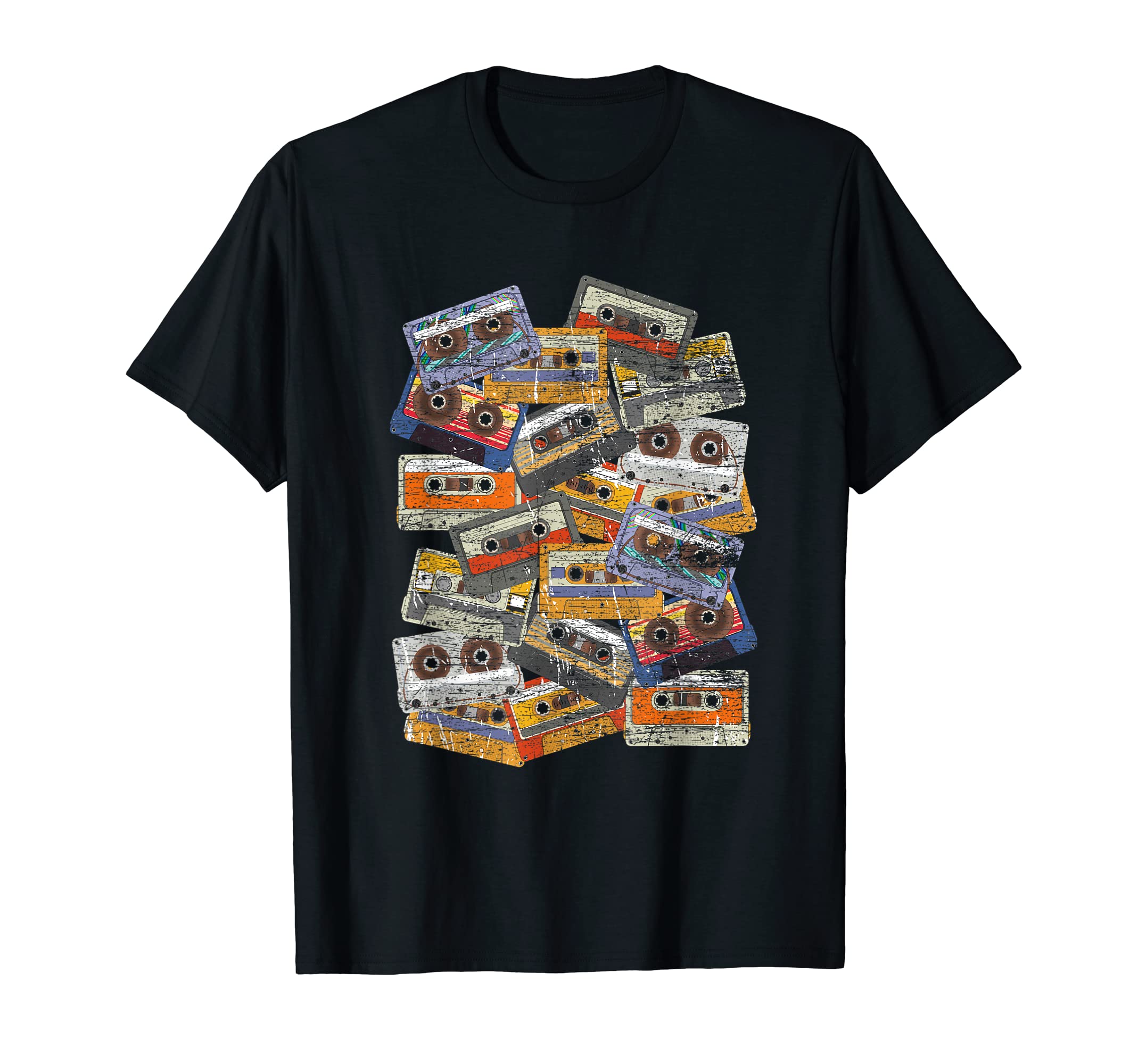1980S Music Lover Tapes 80S Music T-Shirt - Streetwear Style Men Women - T-Shirt, Sweatshirt, Hoodie