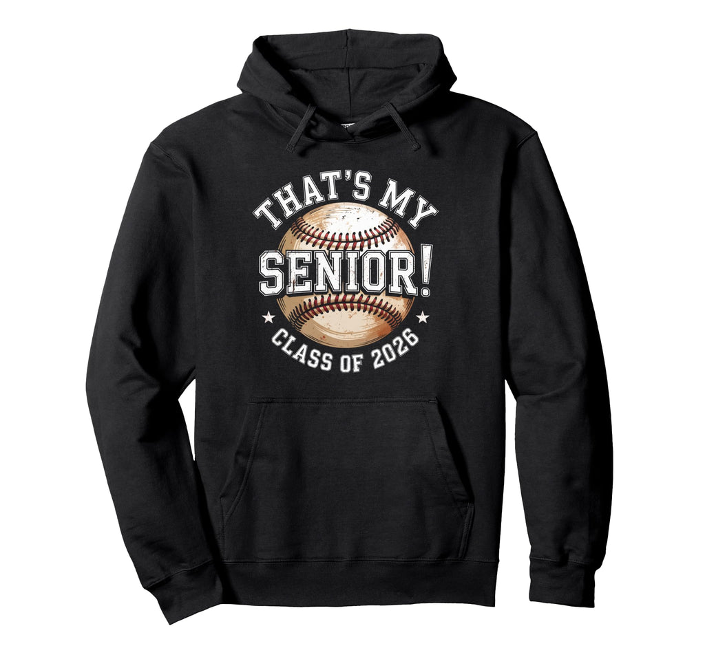 Fife Life Thats My Senior Baseball Mom Hoodie - Trendy Graphic Unisex - T-Shirt, Sweatshirt, Hoodie