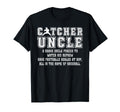 Baseball Catcher Uncle Baseball Catcher T-Shirt - Unique Graphic Men Women - T-Shirt, Sweatshirt, Hoodie