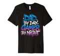 Mens Dad Day Gamer Night Gamer Dad T-Shirt - Aesthetic Graphic Unisex - T-Shirt, Sweatshirt, Hoodie