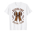 Womens Moms Coquette Bow Football Lover T-Shirt - Unique Graphic Unisex - T-Shirt, Sweatshirt, Hoodie