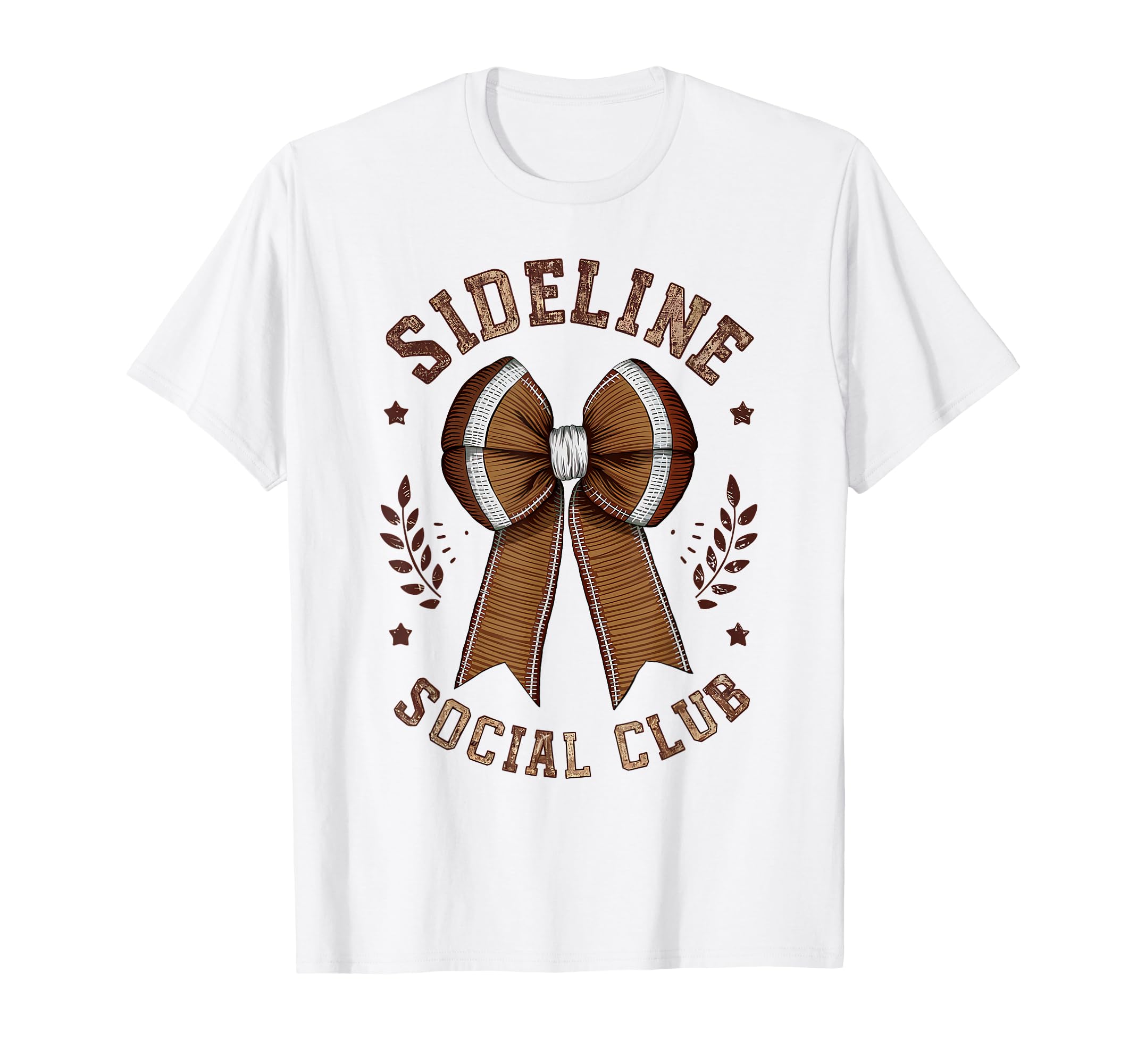 Womens Moms Coquette Bow Football Lover T-Shirt - Unique Graphic Unisex - T-Shirt, Sweatshirt, Hoodie