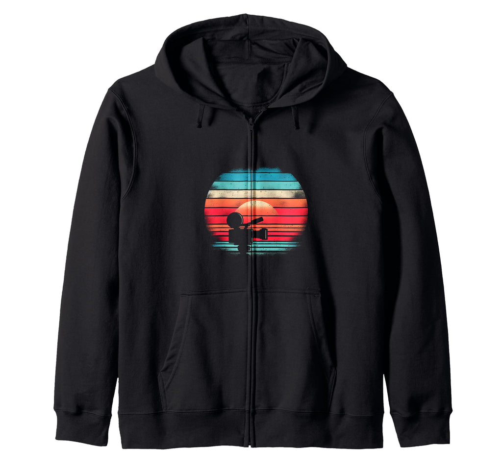 Camera Sunset Sweatshirt - Graphic Print Men Women - T-Shirt, Sweatshirt, Hoodie