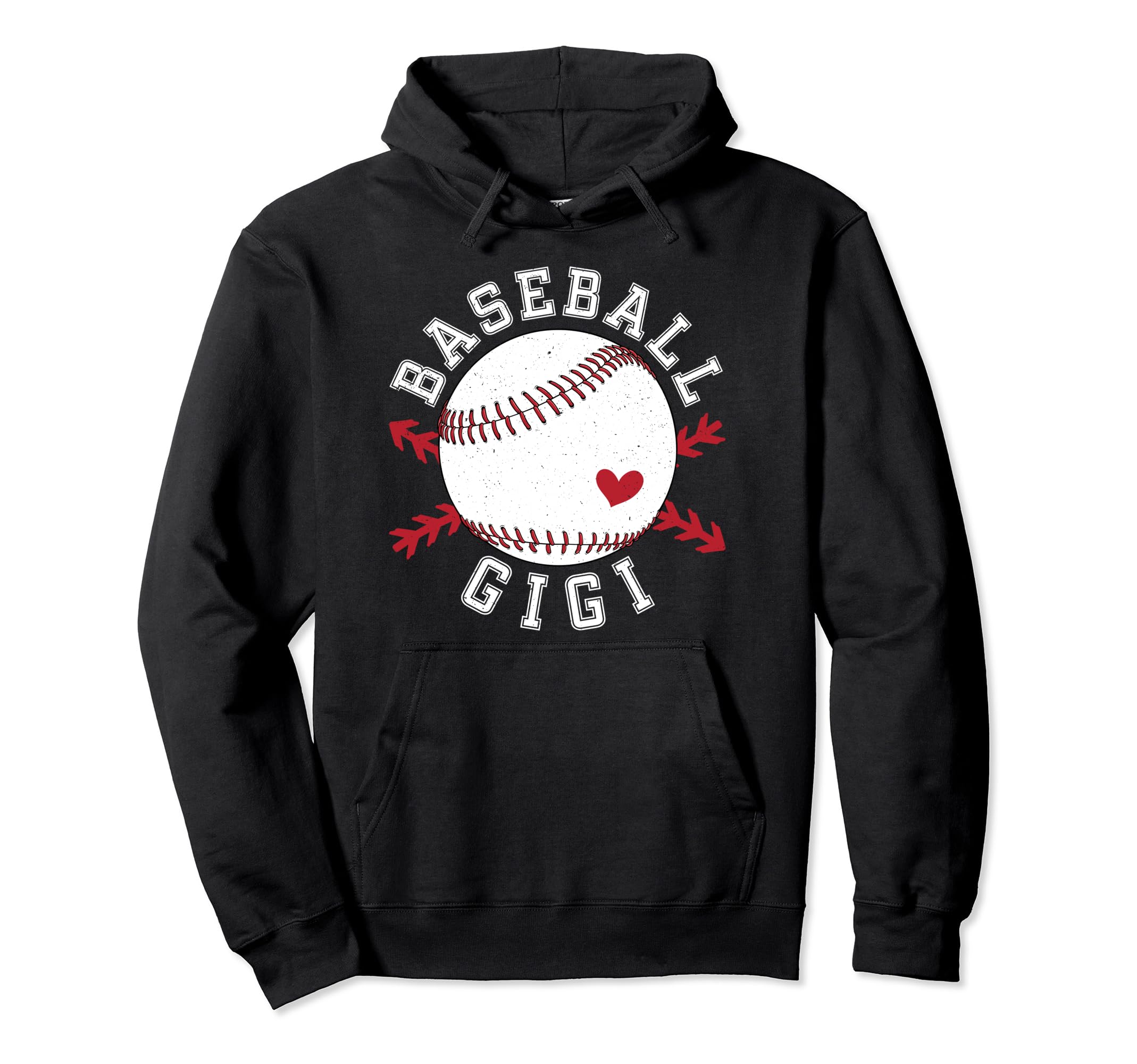 Baseball Gigi Grandma Gigi Baseball Hoodie - Aesthetic Graphic Men Women - T-Shirt, Sweatshirt, Hoodie