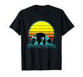 Sunset Wolverine T-Shirt - Minimalist Print Men Women - T-Shirt, Sweatshirt, Hoodie