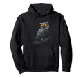 Owl Branch Camera Lenses As Eyes Hoodie - Graphic Print Men Women - T-Shirt, Sweatshirt, Hoodie