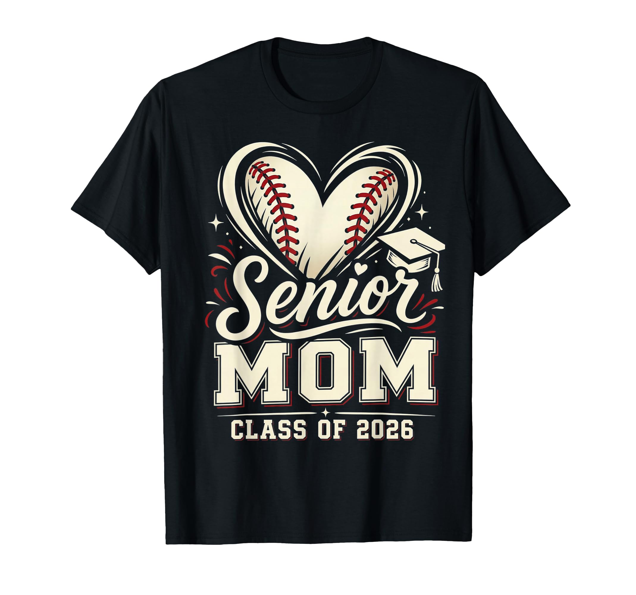Senior Mom Class 2026 Baseball T-Shirt - Streetwear Style Men Women - T-Shirt, Sweatshirt, Hoodie