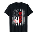 Baseball Pop American Flag Funny Baseball T-Shirt - Trendy Graphic Unisex - T-Shirt, Sweatshirt, Hoodie