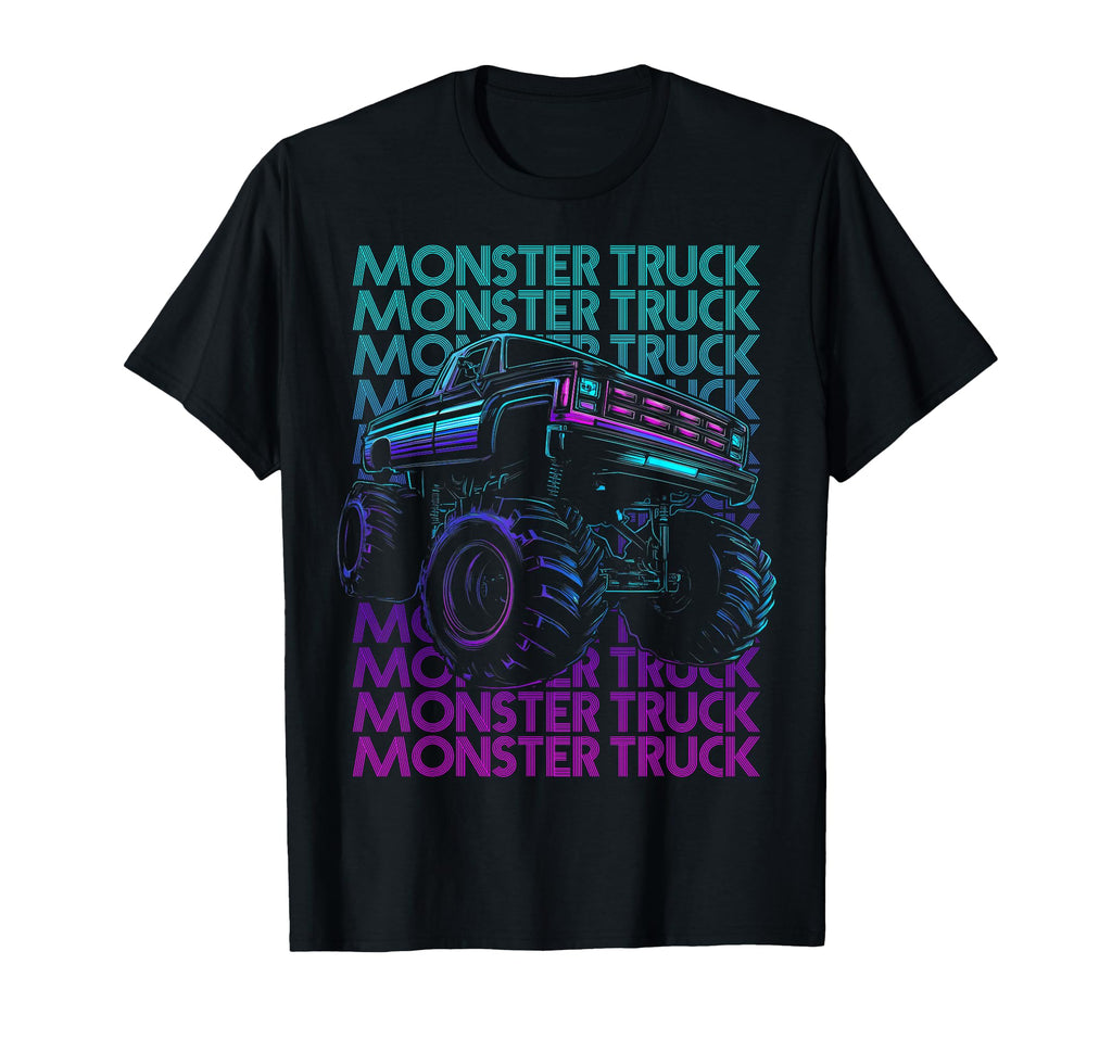 Monster Trucks 4 Wheeler Offroad T-Shirt - Novelty Apparel Men Women - T-Shirt, Sweatshirt, Hoodie