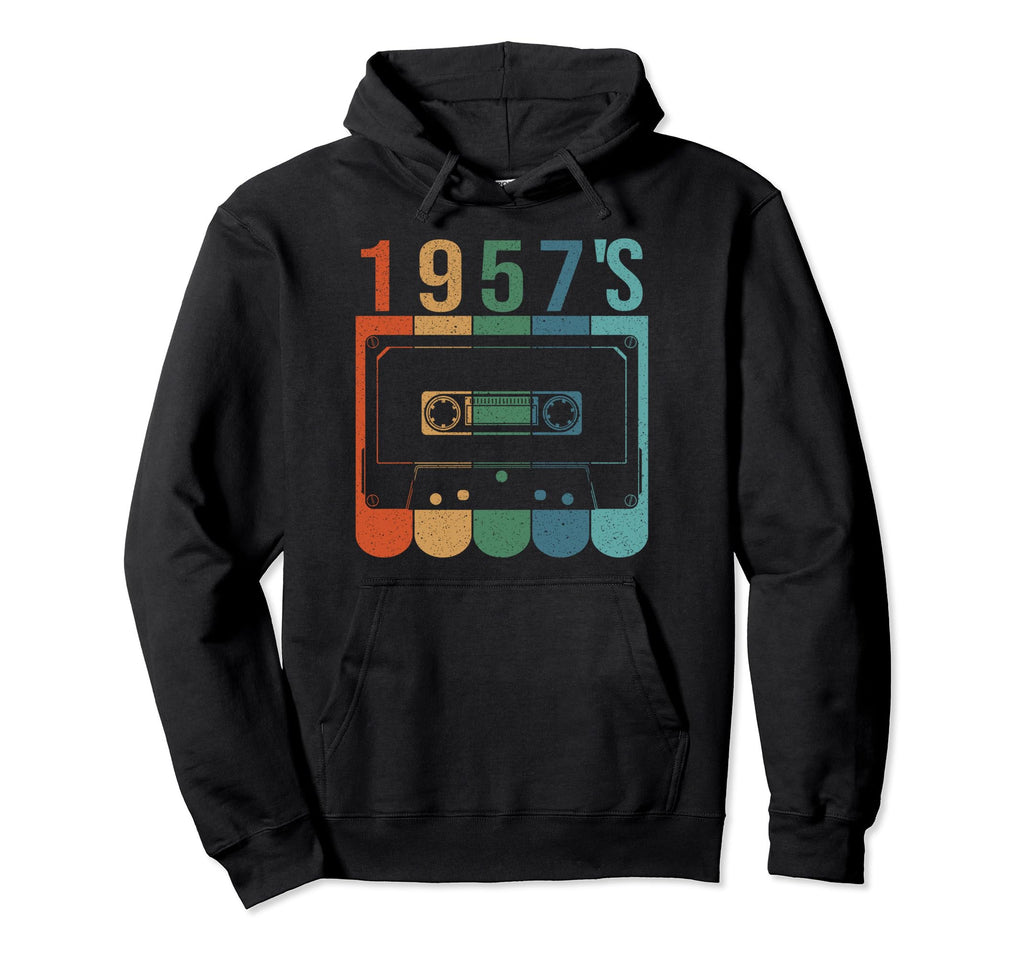 1957S Cassette Tape Birthday Hoodie - Novelty Apparel Men Women - T-Shirt, Sweatshirt, Hoodie