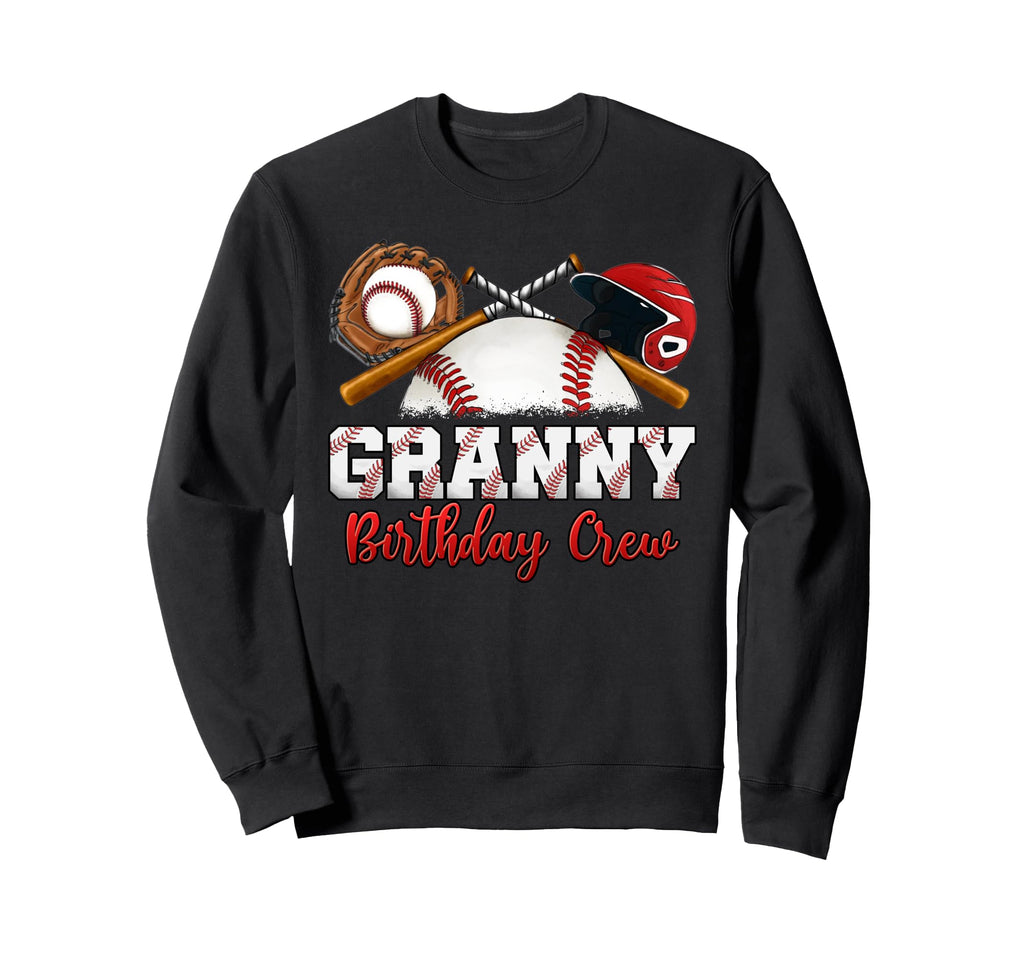 Baseball Birthday Party Sports Sweatshirt - Minimalist Print for Adults - T-Shirt, Sweatshirt, Hoodie