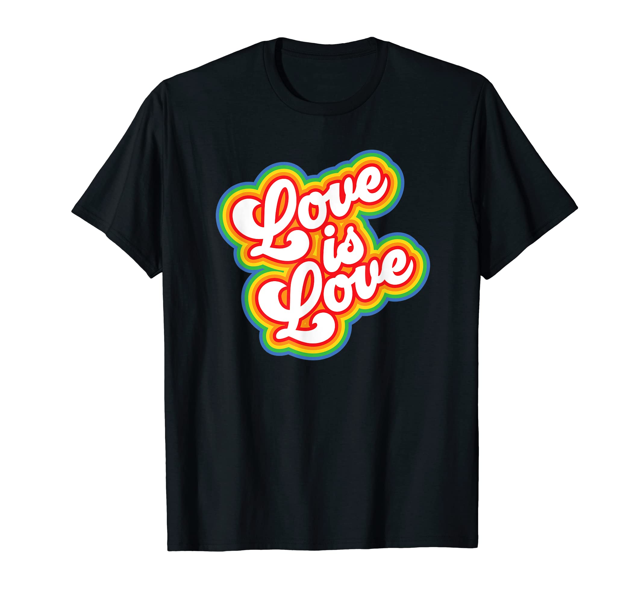 Love Love Rainbow T-Shirt - Novelty Apparel for Adults - T-Shirt, Sweatshirt, Hoodie