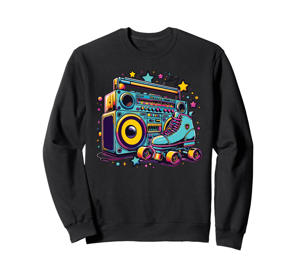 Rollerskates Funny 80S Roller Skating Sweatshirt - Trendy Graphic Men Women - T-Shirt, Sweatshirt, Hoodie