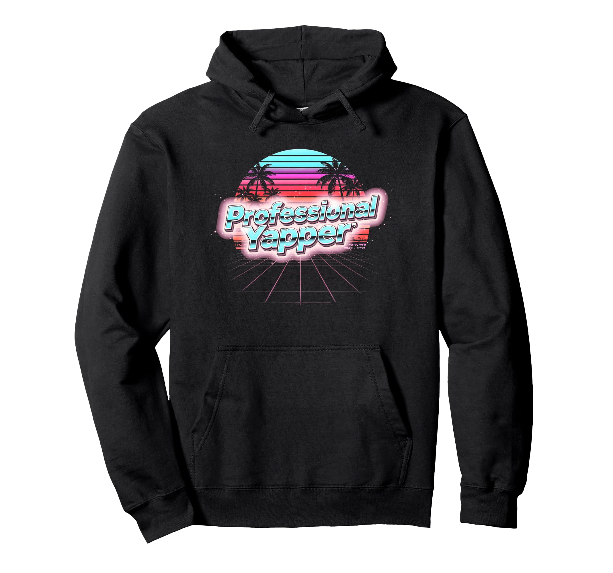Professional Yapper Funny Y2K Merme Hoodie - Streetwear Style for Adults - T-Shirt, Sweatshirt, Hoodie