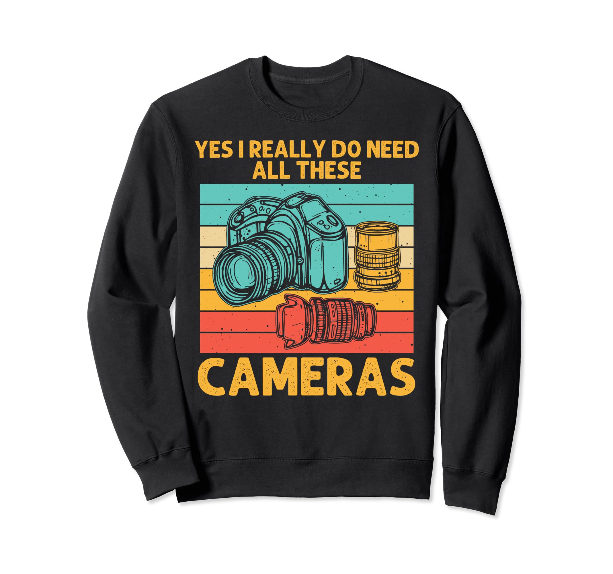 Photographer Photography Lover Sweatshirt - Casual Everyday Wear for Adults - T-Shirt, Sweatshirt, Hoodie