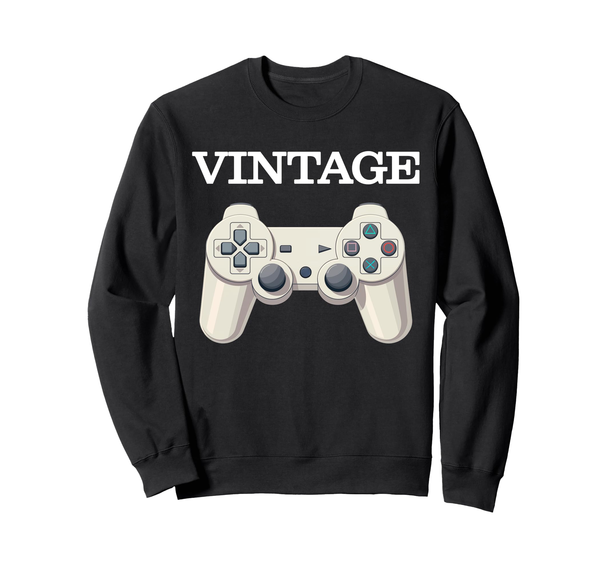 Controller Console Gaming Gamer Sweatshirt - Novelty Apparel for Adults - T-Shirt, Sweatshirt, Hoodie