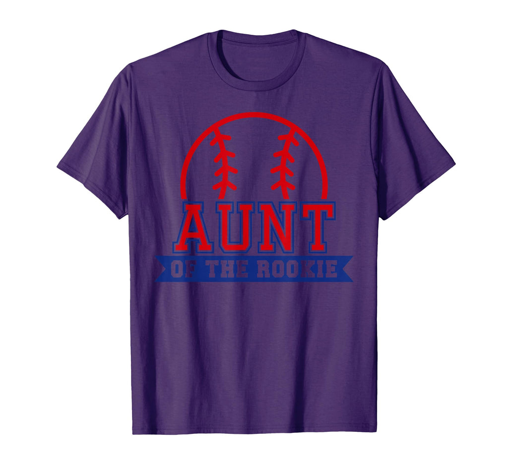 Aunt Rookie 1St Birthday Baseball T-Shirt - Custom Art Print for Adults - T-Shirt, Sweatshirt, Hoodie
