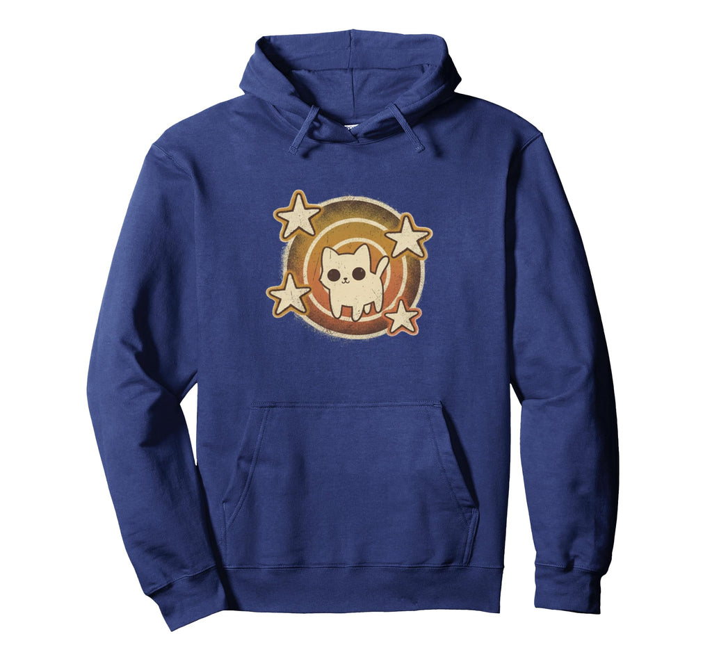 Cat Y2K 90S Aesthetic Streetwear Scary Hoodie - Minimalist Print Men Women - T-Shirt, Sweatshirt, Hoodie