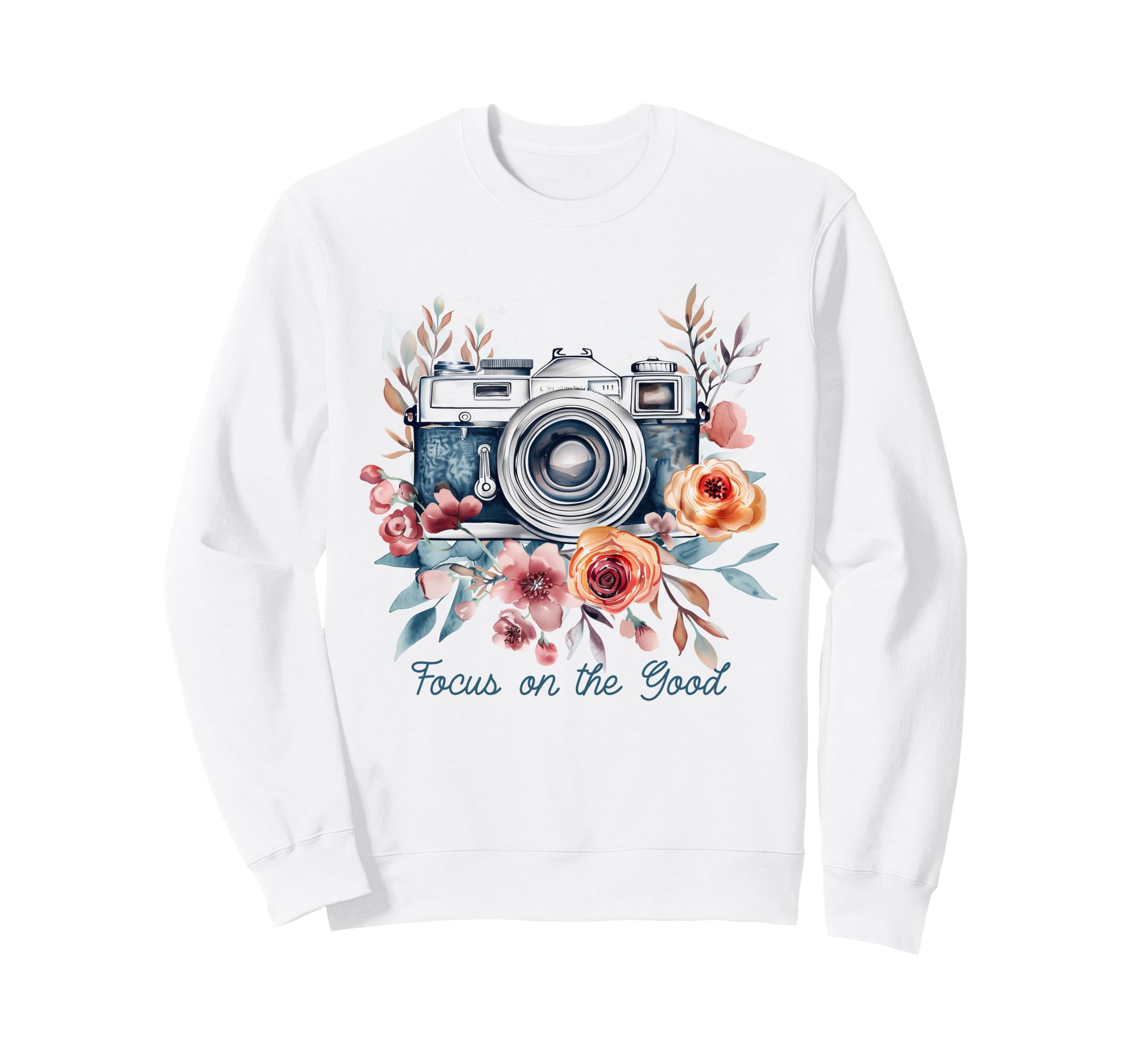 Photographer Focus Good Camera Sweatshirt - Aesthetic Graphic for Adults - T-Shirt, Sweatshirt, Hoodie
