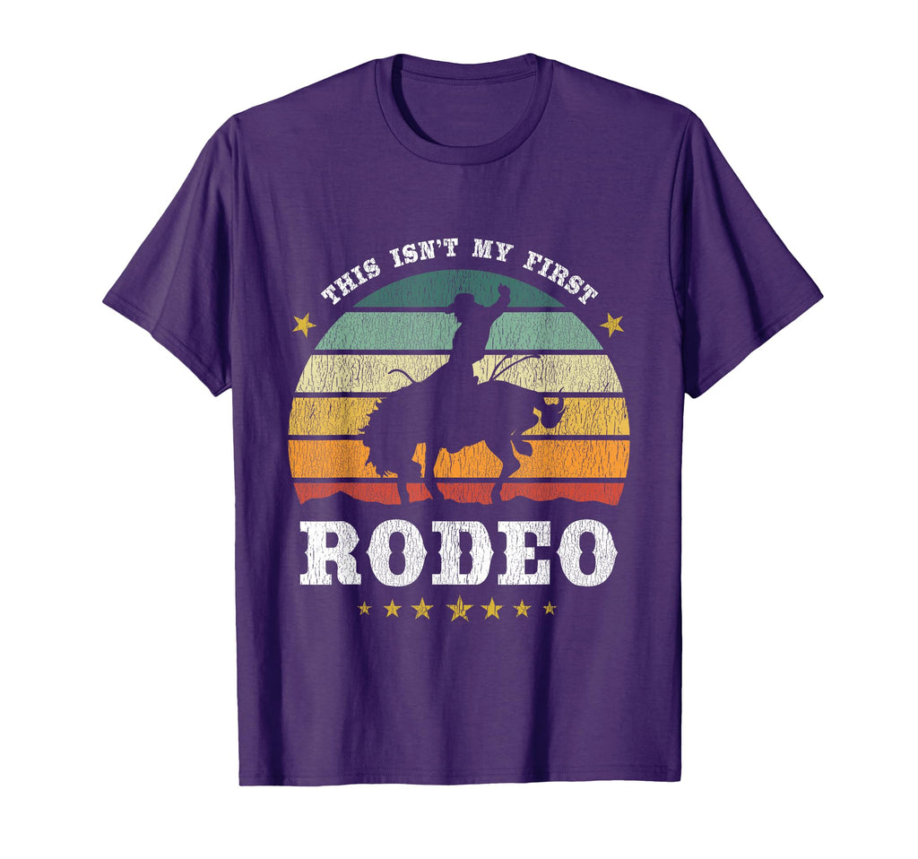 Americana This Isnt My First Rodeo T-Shirt - Unique Graphic Men Women - T-Shirt, Sweatshirt, Hoodie