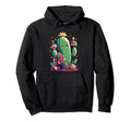 Cactus Serape Succulent Plant Cacti Hoodie - Graphic Print Men Women - T-Shirt, Sweatshirt, Hoodie