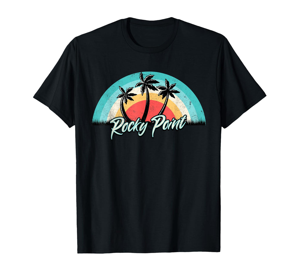 Matching Family Vacation Sunset Rocky T-Shirt - Unique Graphic Men Women - T-Shirt, Sweatshirt, Hoodie