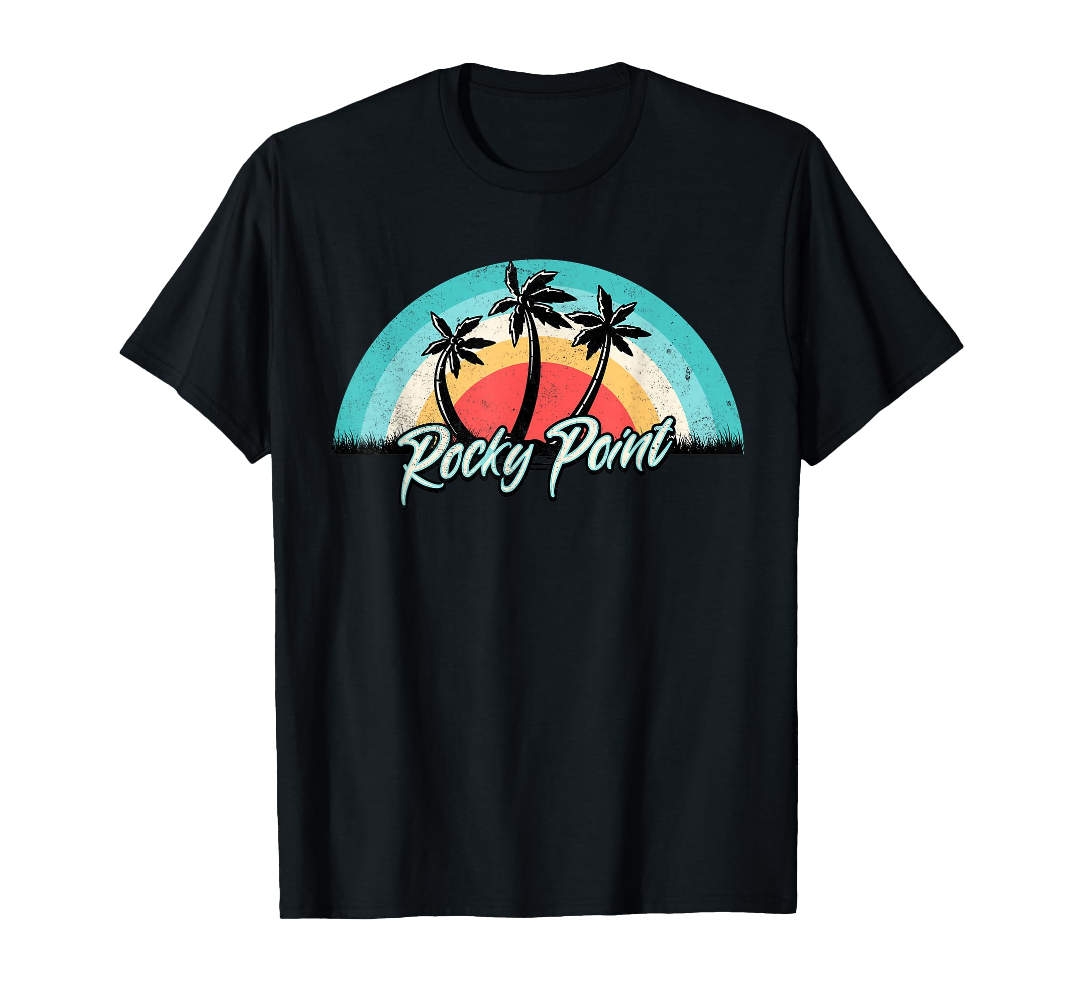 Matching Family Vacation Sunset Rocky T-Shirt - Unique Graphic Men Women - T-Shirt, Sweatshirt, Hoodie