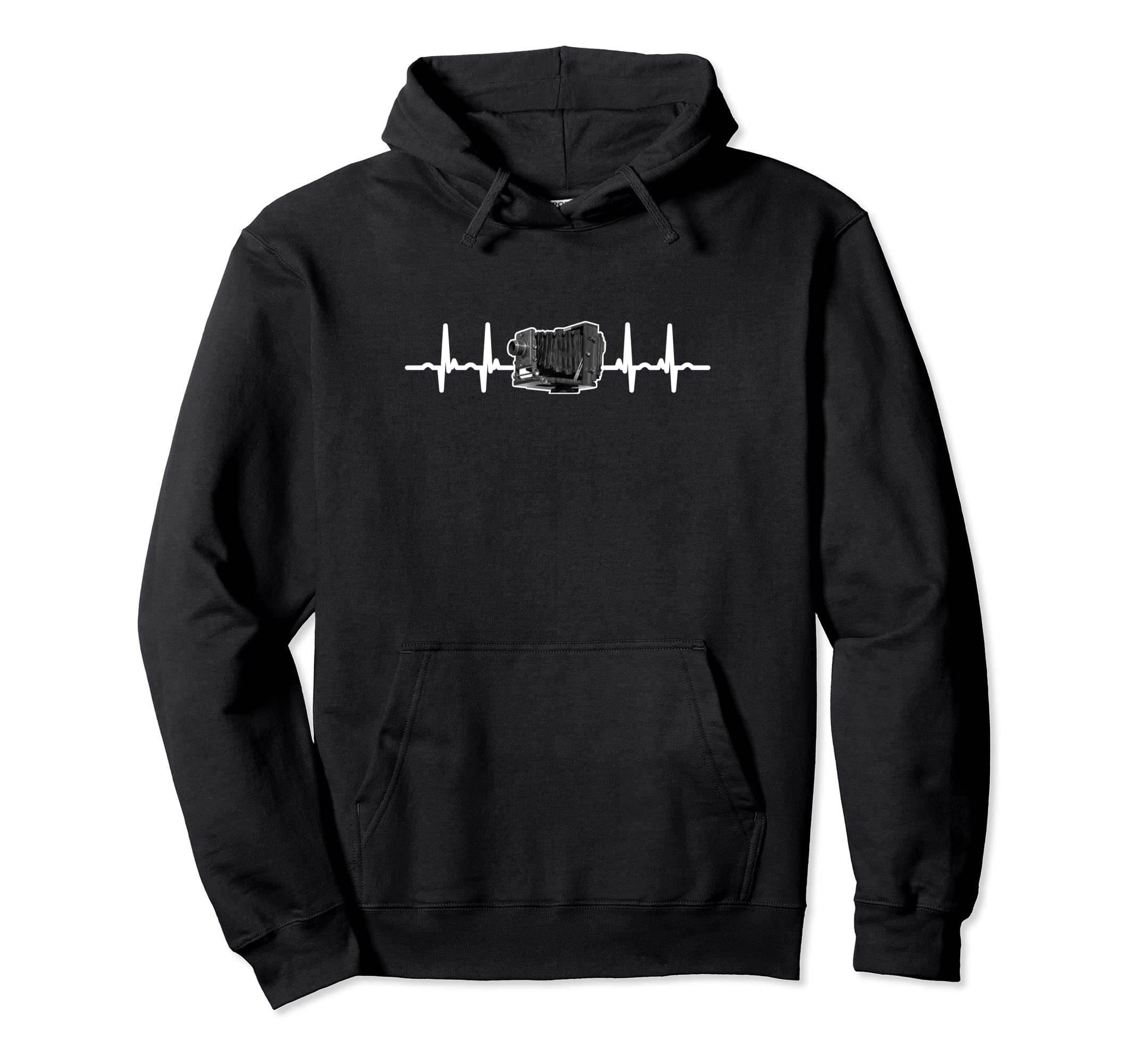 Fun Camera Obscura Heart Line Hoodie - Fun Novelty Design Unisex - T-Shirt, Sweatshirt, Hoodie