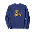 Leopard Star Aesthetic Leopard Sweatshirt - Aesthetic Graphic Unisex - T-Shirt, Sweatshirt, Hoodie