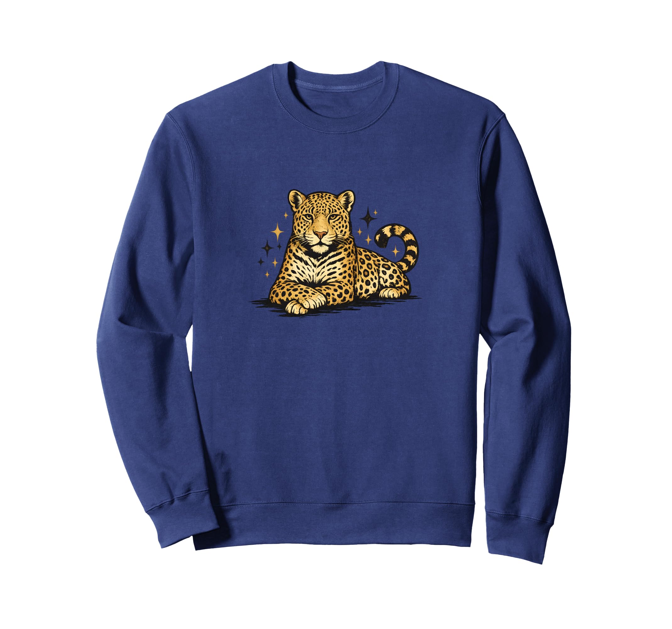 Leopard Star Aesthetic Leopard Sweatshirt - Aesthetic Graphic Unisex - T-Shirt, Sweatshirt, Hoodie