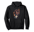 Rock Guitarist Afro Hairstyle Sunglasses Hoodie - Unique Graphic Unisex - T-Shirt, Sweatshirt, Hoodie