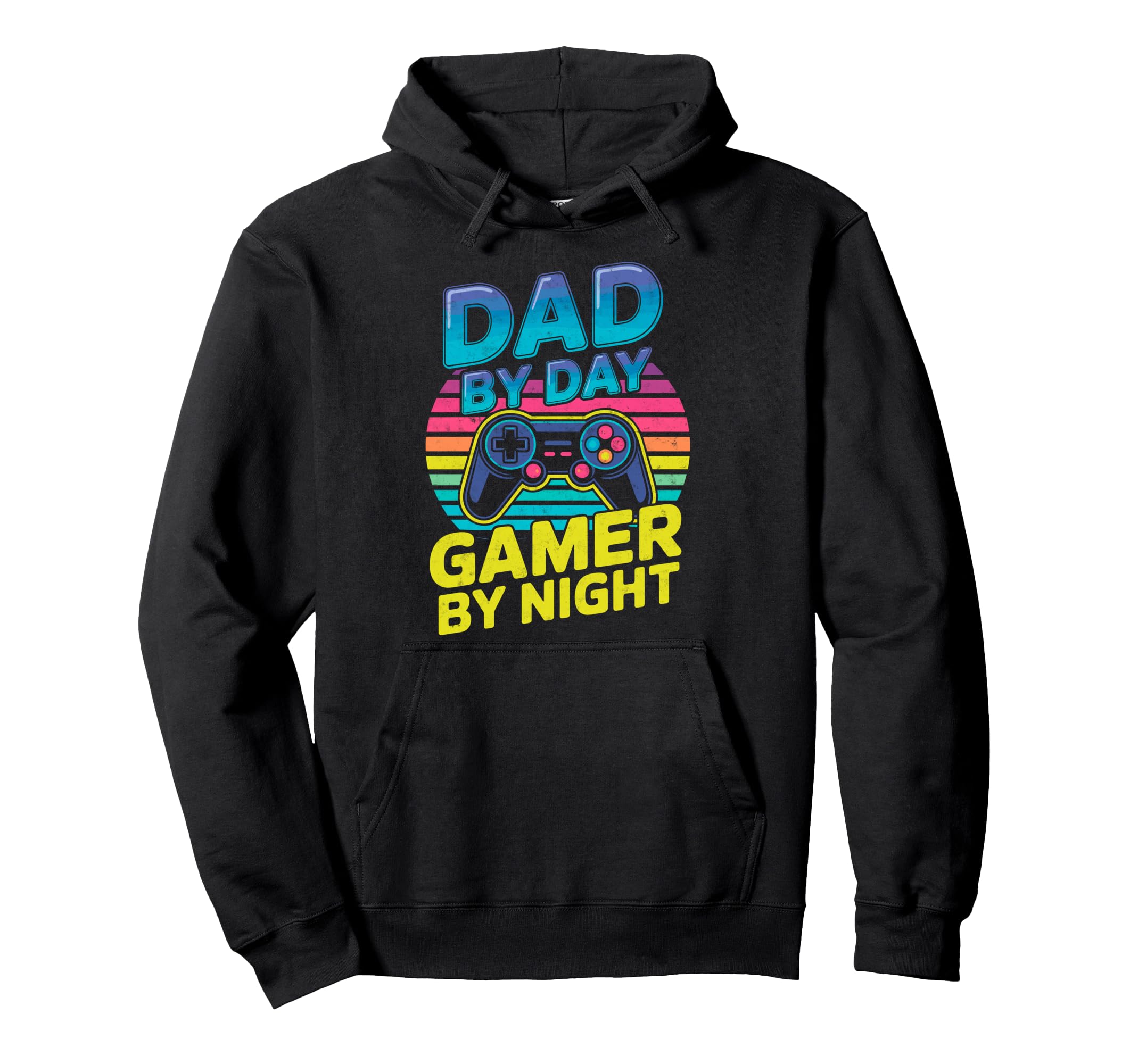 Dad Day Gamer Night Joke Video Game Hoodie - Novelty Apparel Men Women - T-Shirt, Sweatshirt, Hoodie
