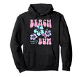 Coconut Beach Bum Pastel Trendy Hoodie - Casual Everyday Wear Men Women - T-Shirt, Sweatshirt, Hoodie