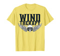 Wind Therapy Funny Sarcastic Biker Club T-Shirt - Custom Art Print Unisex - T-Shirt, Sweatshirt, Hoodie